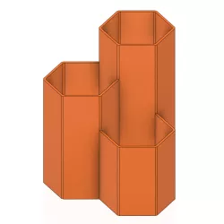 Hexagonal Desk Organizer v2