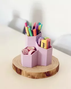 Hexagonal pen