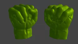 Hulk hands (gloves)