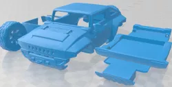 Hummer HX Printable Car