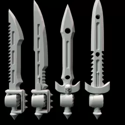In Midnight Clad - Power weapons