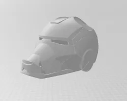 Iron Man dog helmet