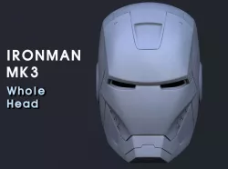 IRON MAN MK HEAD(unwearable)