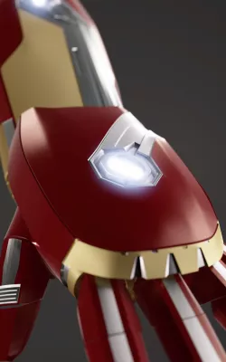Iron Man Mk46 warable arm - models pack to 3d printing MK0046 / Cosplay