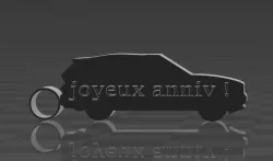 key ring BMW X3
