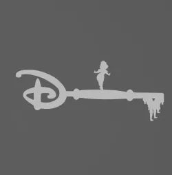 Key Tic et Tac - Clef Tic et Tac - key Chip and Dale - Disney - Clarisse