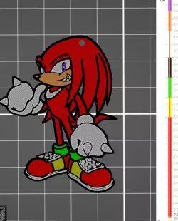Knuckles keychain