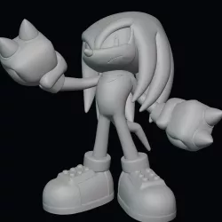 Knuckles Sonic Figure