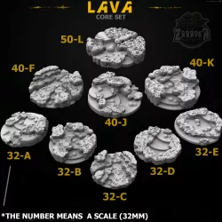 LAVA BASE TOPPERS