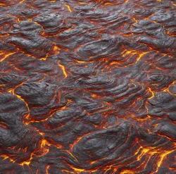 Lava texture roller
