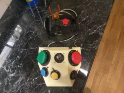 Left wheelchair game controller