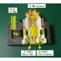 Liquid Rocket Engine Component "Injection Nozzle", at the end of WWⅡ