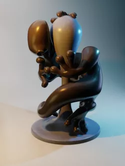 Lizard and drop