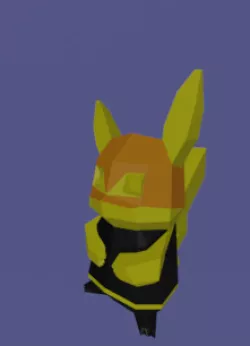Low Poly FLOWALISTIK Pika Libre