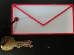 Mailbox Keychain