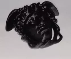 Medusa Rondanini inspired Amulet or Keychain