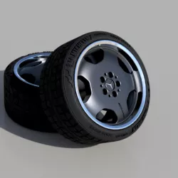 Mercedes AMG monoblock 17INCH for dieacast and scale models