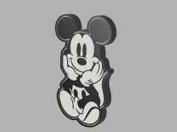 Mickey lamp