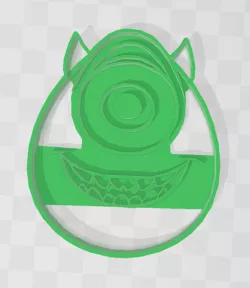 Mike Wazowsky cookie - Monster Inc