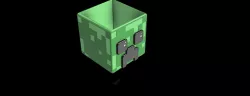 Minecraft Creeper Pot