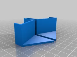Minimalist vinyl album shelf