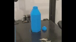 modern style water bottle
