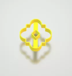 MOROCCAN POLYMER CLAY CUTTERS - POLYMER CLAY TOOLS - 3D PRINTED POLYMER CLAY CUTTERS