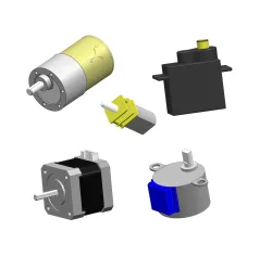 Motors Popular Set 1 for device housing \ molding \ PCB prototyping