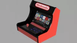 Nintendo Switch Arcade Stand Cabinet - for retro controller