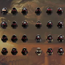 Onyx Crusaders Helmet Set