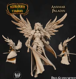 Paladin Aasimar from Kingdom Of Tiradom