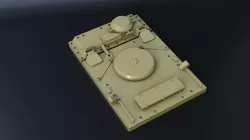 Panzer VI Tiger I Ausf.E Engine Deck (Late)
