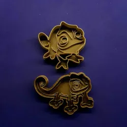 Pascal's Pascal Cookie Cutter from Tangled Cookie Cutter