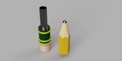 Pencel stash container