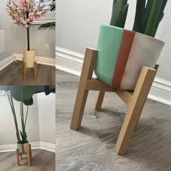 Pentagon Plant Pot Holder (aka Plant Sticks)