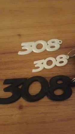 PEUGEOT 308 KEY RING