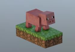 pig minecraft 3D Models | Page 1 | STLFinder