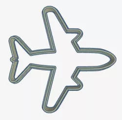 PLANE COOKIE CUTTER / PLANE COOKIE CUTTER