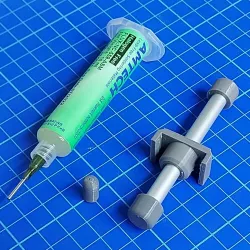 Plunger KIT for solder flux syringe