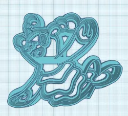 Pokemon: Brionne Cookie Cutter