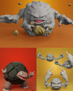 pokemon geodude evolution pack