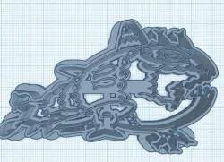 Pokemon: Wishiwashi Cookie Cutters