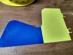 Post office table locker divider