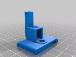 Prusa MK3S Filament Filter with Camera Cable Management
