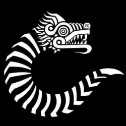 Quetzalcoatl/Kukulkan Stencil