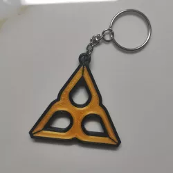 Rainbow Six Extraction logo REACT keychain