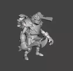 Rattletrap the Clockwerk 3D Model