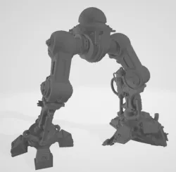 Remade legs of imperial knights