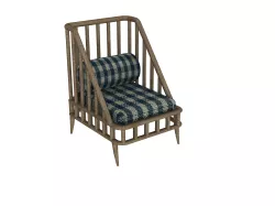 retro armchair