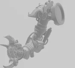 Robotic Chaotic Dog Claw Arm